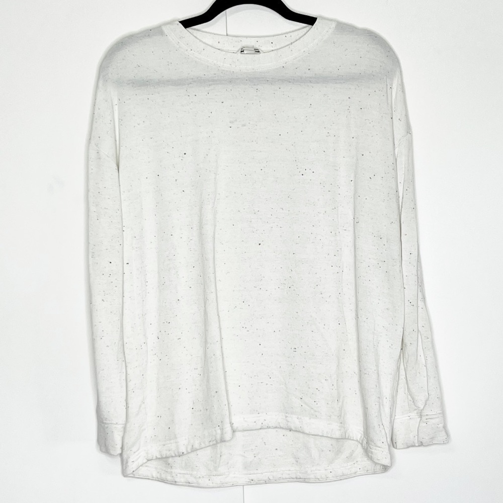 Three Dots Confetti Long Sleeve Top - Picture 2 of 5